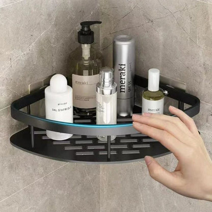 Stainless Steel Curved Shower Organizer