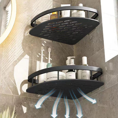 Stainless Steel Curved Shower Organizer