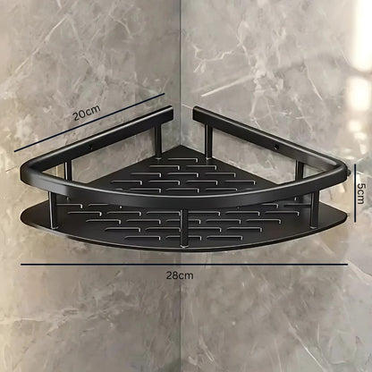 Stainless Steel Curved Shower Organizer