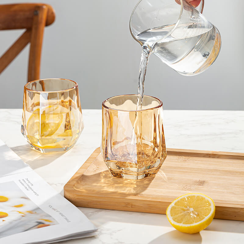 Befez | Warm Honey Glass Tumblers