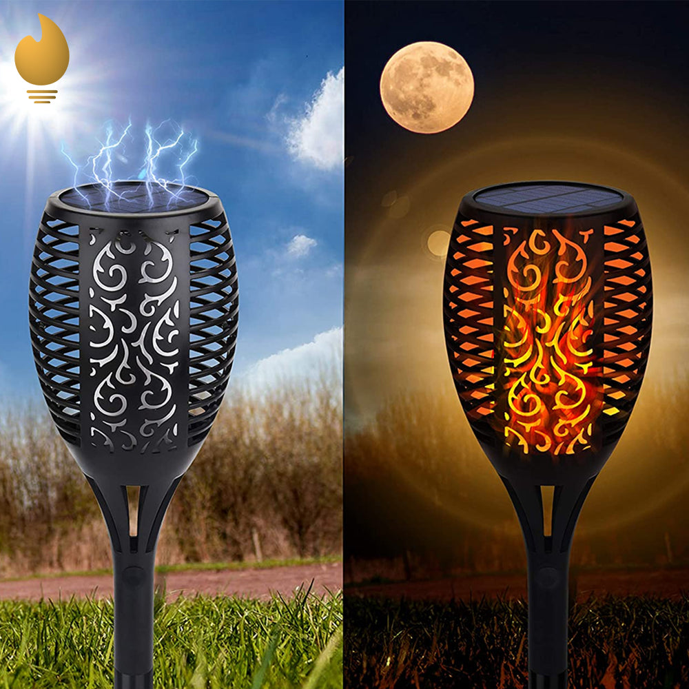 Bright Solar Powered Garden Lamp