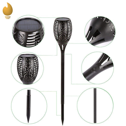 Bright Solar Powered Garden Lamp