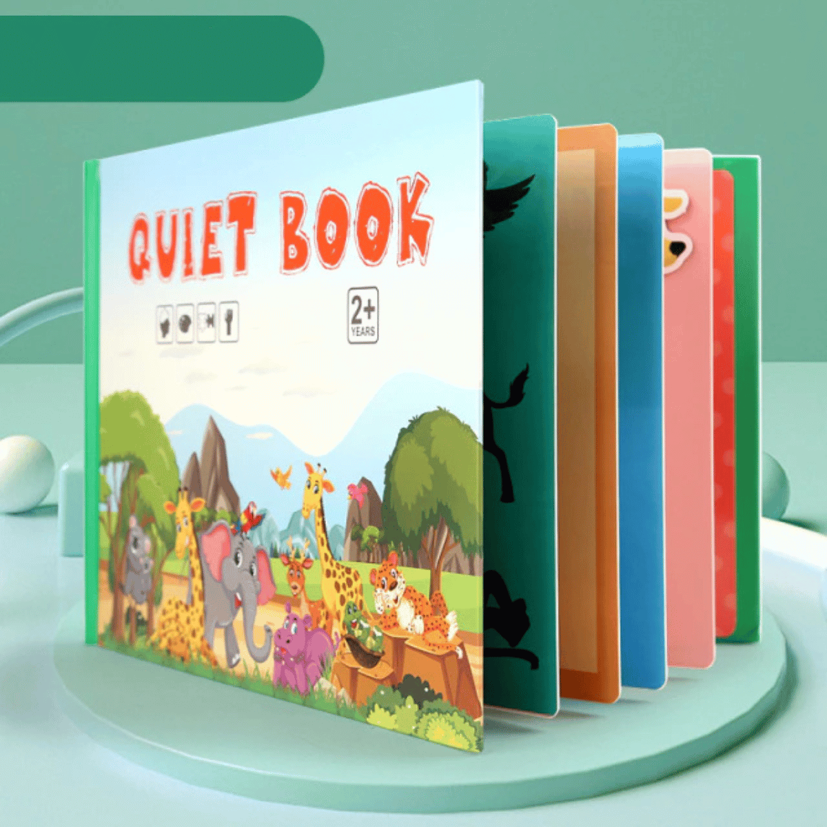 Interactive Learning Quiet Book for Kids