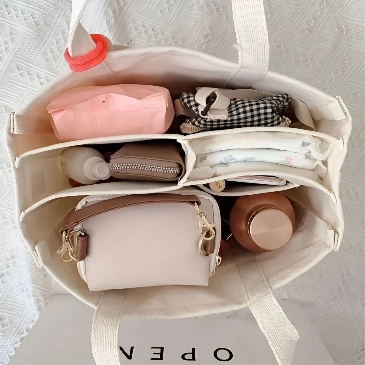 Practical Large Canvas Shoulder Bag