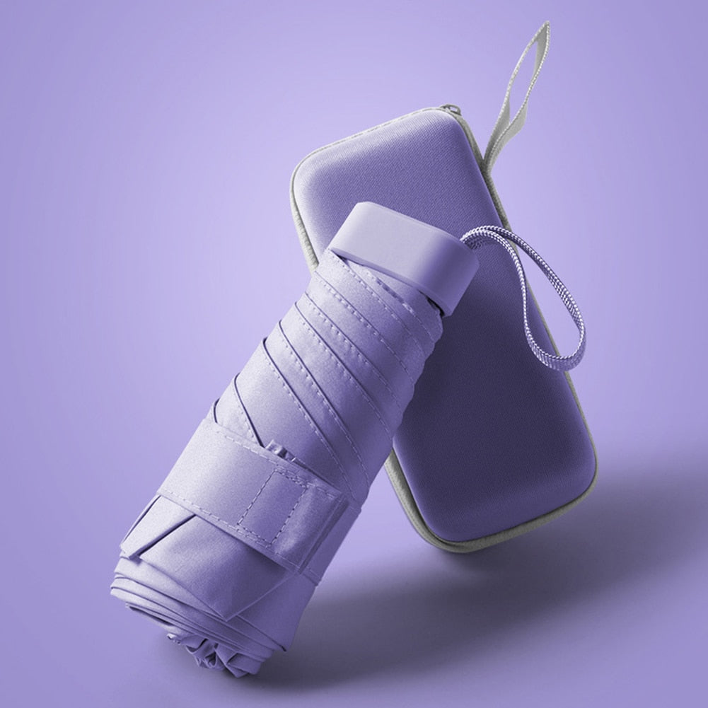 Compact Travel Rain Umbrella