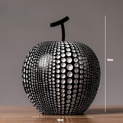 Cute Polka Dot Apple Home Decor Figurine