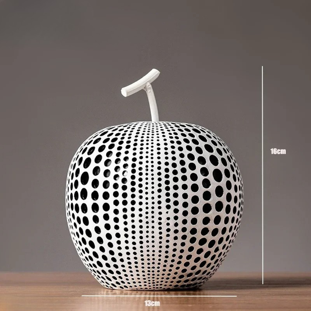 Cute Polka Dot Apple Home Decor Figurine - Befez