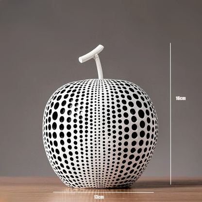 Cute Polka Dot Apple Home Decor Figurine - Befez