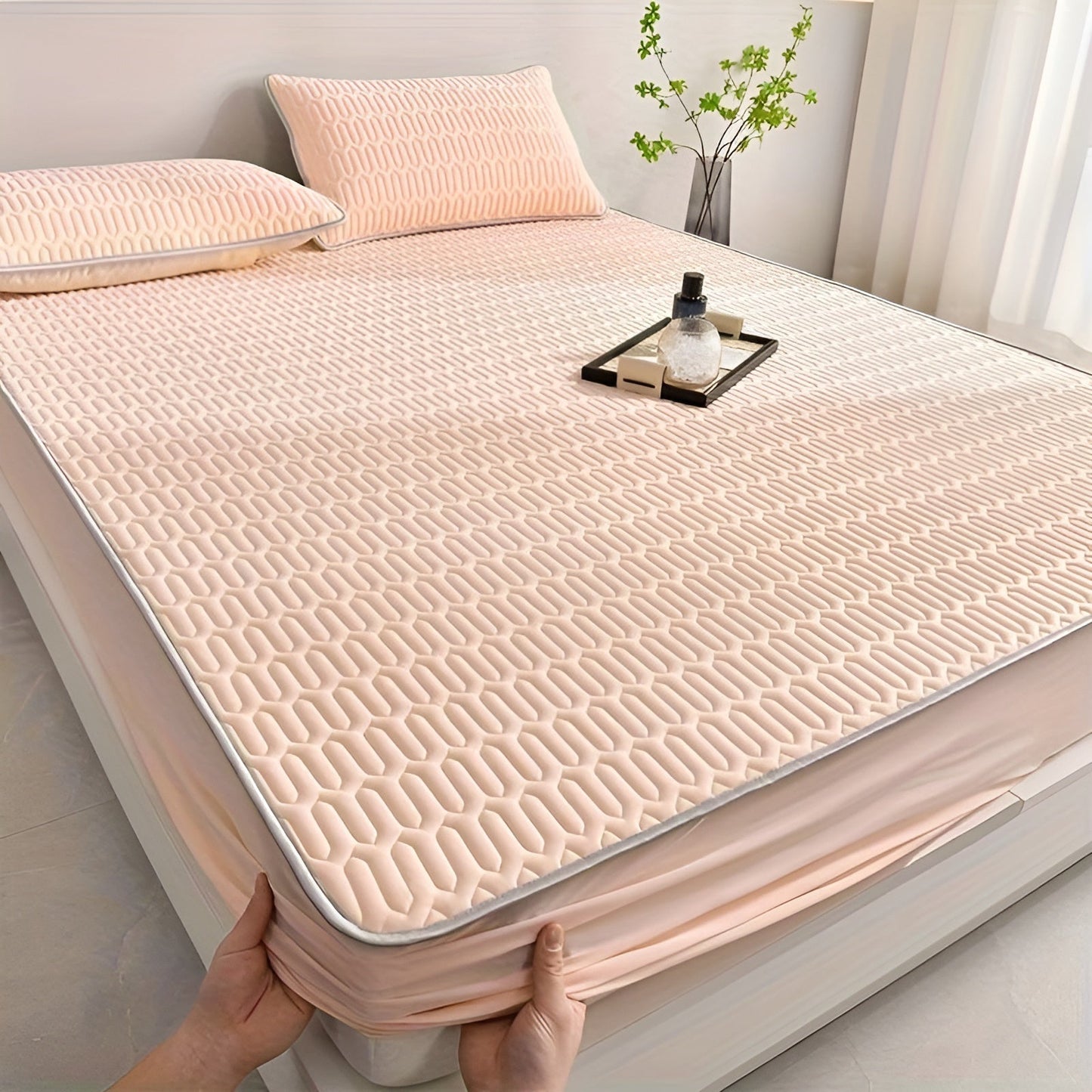 CoolSleep Set - Premium Breathable Latex Mattress and Pillows