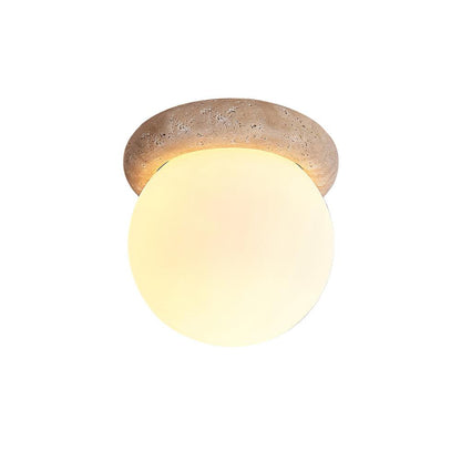 Natural Stone LED Overhead Light