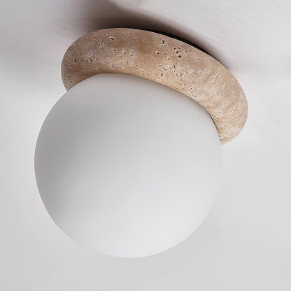 Natural Stone LED Overhead Light