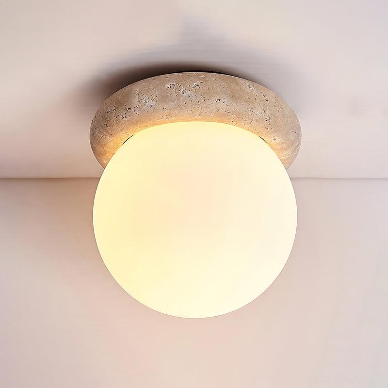 Natural Stone LED Overhead Light