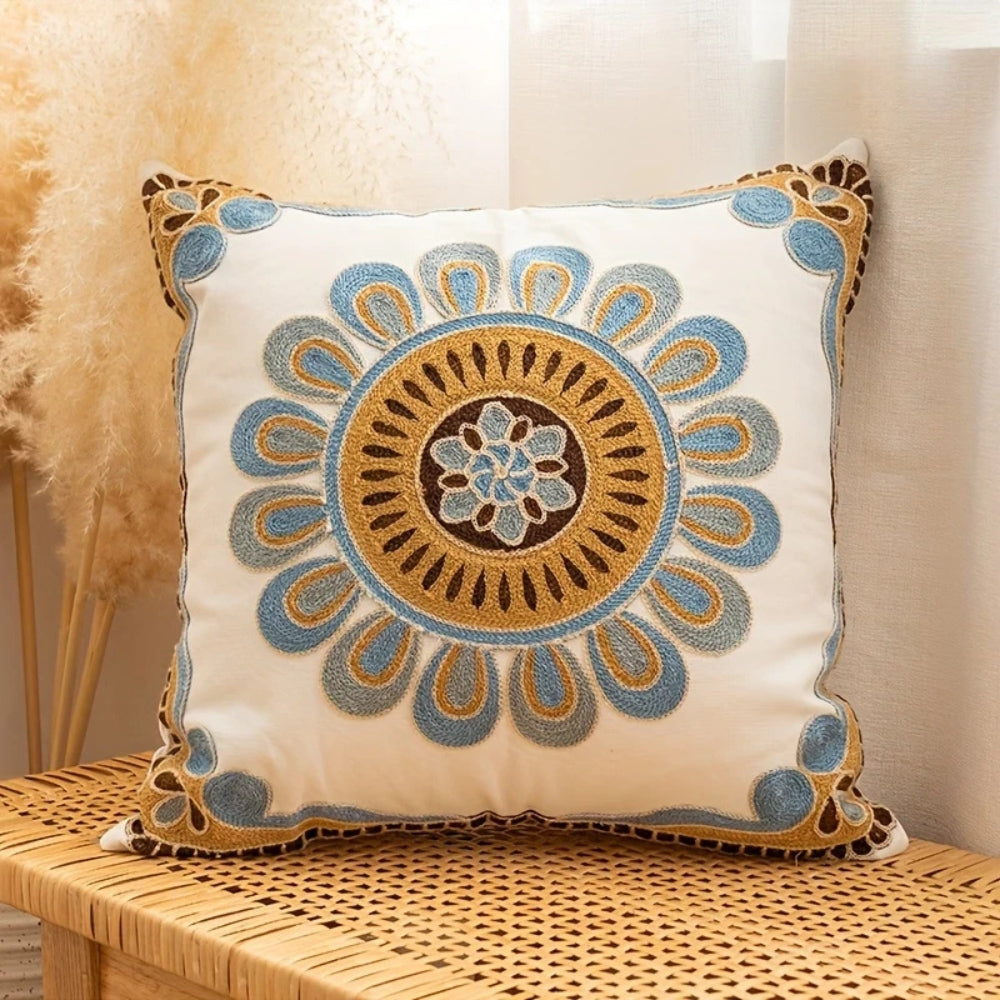 Decorative Embroidered Classic Pillow Cover - Befez