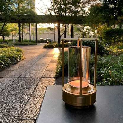 Modern Crystal Glass LED Table Lamp Touch Control