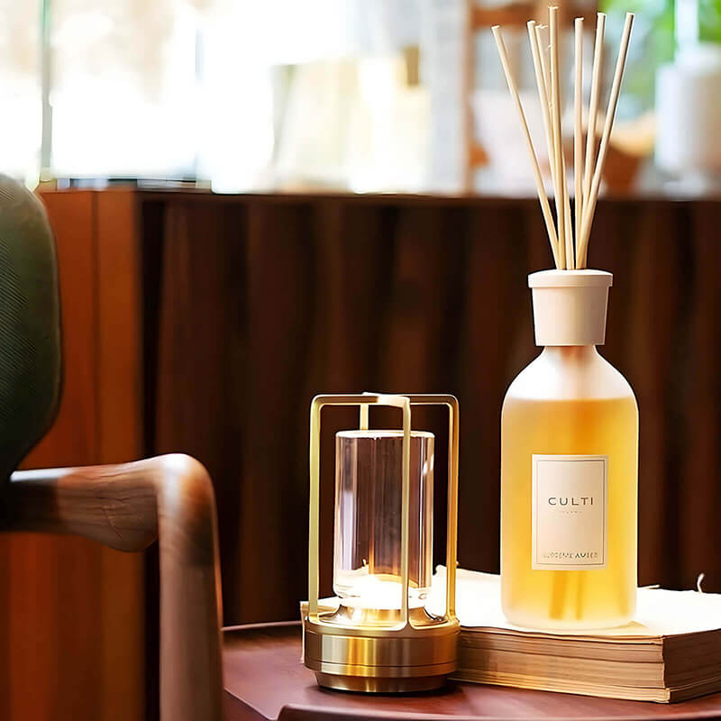Modern Crystal Glass LED Table Lamp Touch Control