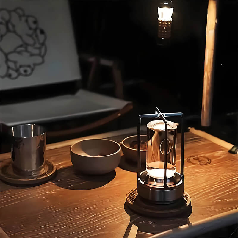 Modern Crystal Glass LED Table Lamp Touch Control