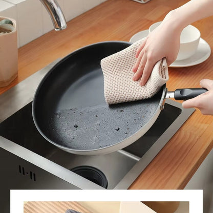 Absorbent Hexagon Kitchen Tea Towels 3pc Set