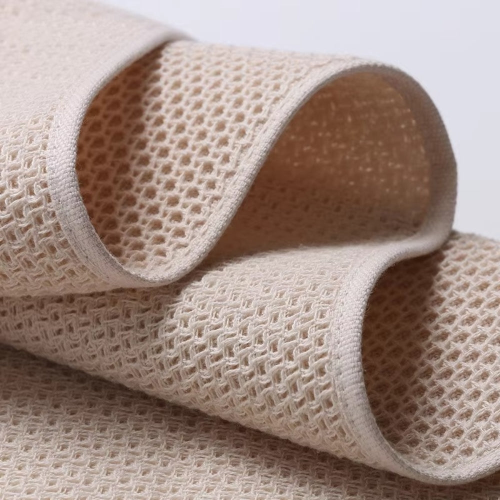 Absorbent Hexagon Kitchen Tea Towels 3pc Set