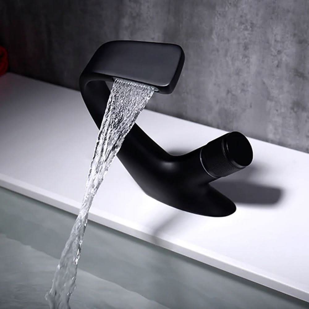 Contemporary Bathroom Faucet - Sleek Chrome Mixer Tap