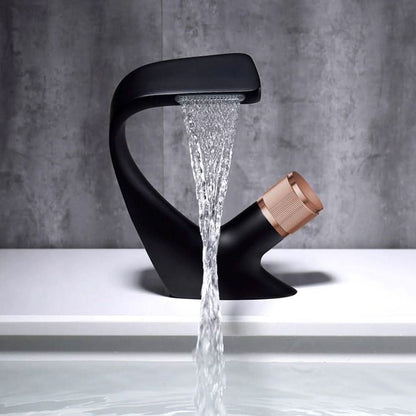 Contemporary Bathroom Faucet - Sleek Chrome Mixer Tap