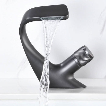 Contemporary Bathroom Faucet - Sleek Chrome Mixer Tap