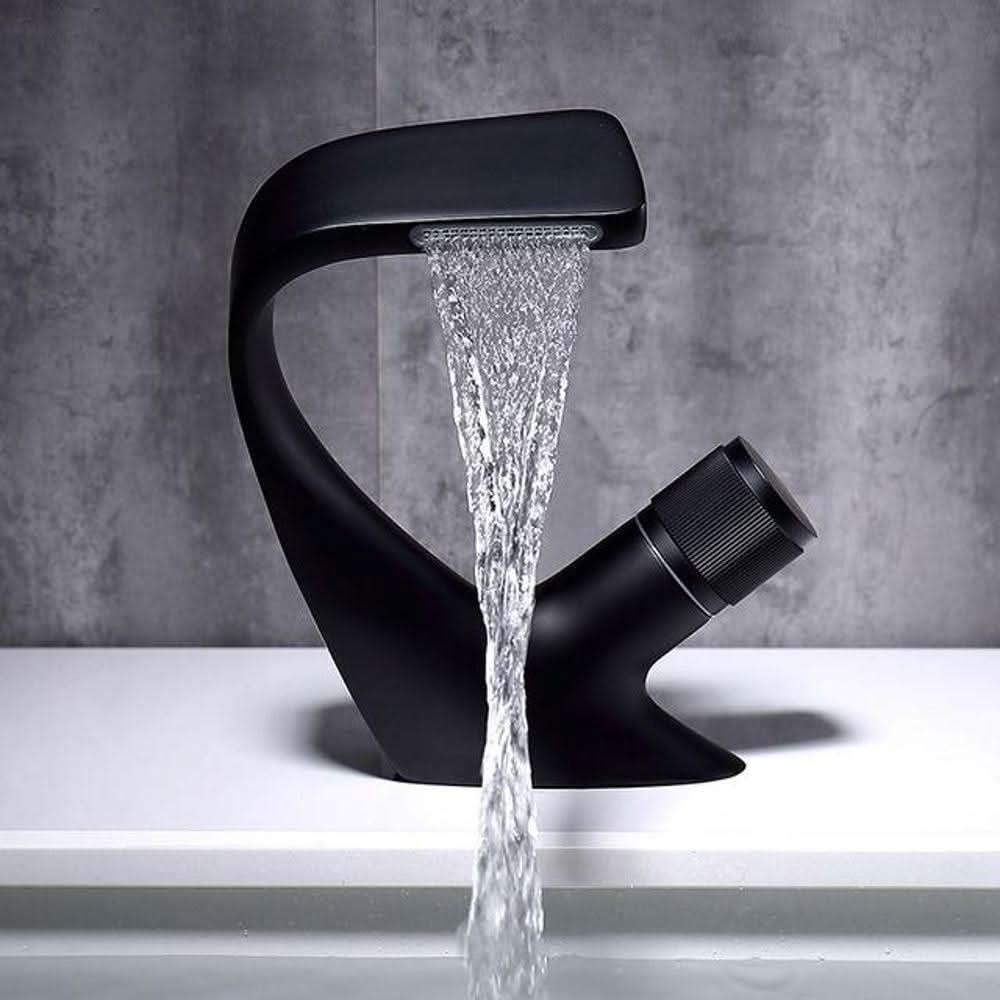 Contemporary Bathroom Faucet - Sleek Chrome Mixer Tap - Befez