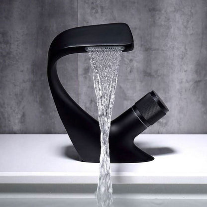 Contemporary Bathroom Faucet - Sleek Chrome Mixer Tap - Befez