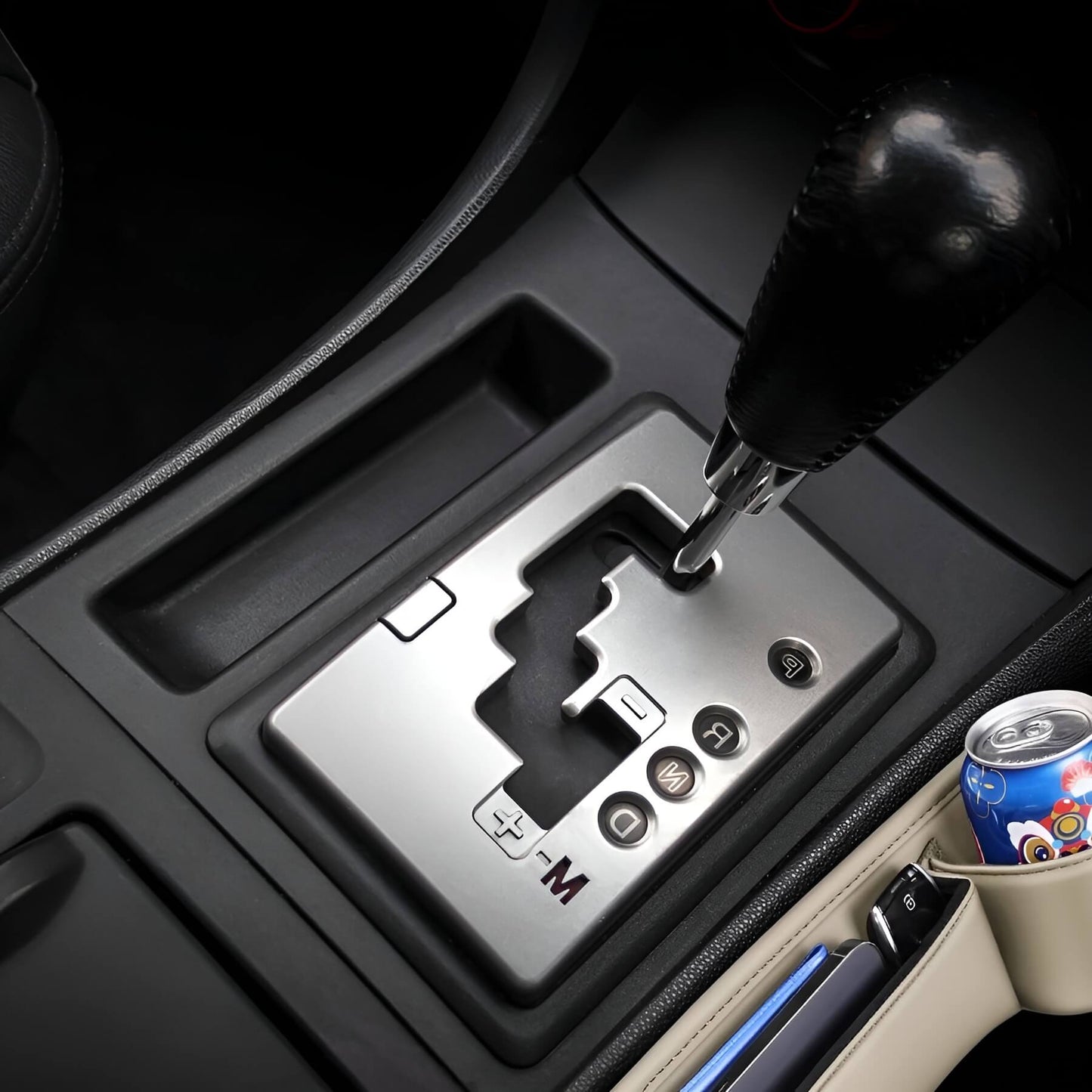 Car Seat Storage Organizer with Drink Holder
