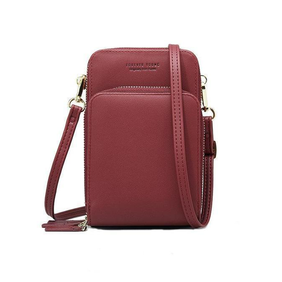Stylish Leather Phone Wallet Bag