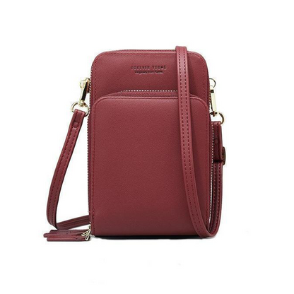 Stylish Leather Phone Wallet Bag