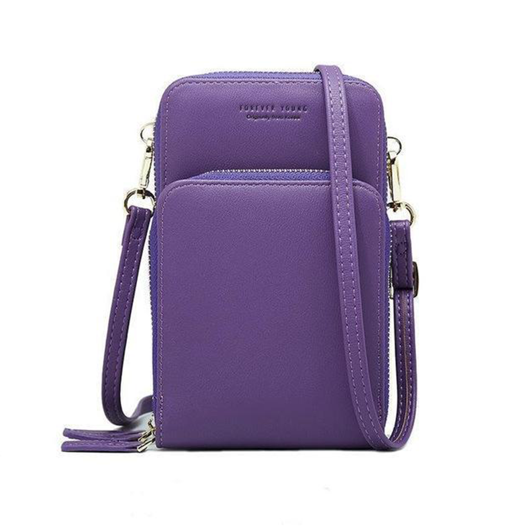 Stylish Leather Phone Wallet Bag