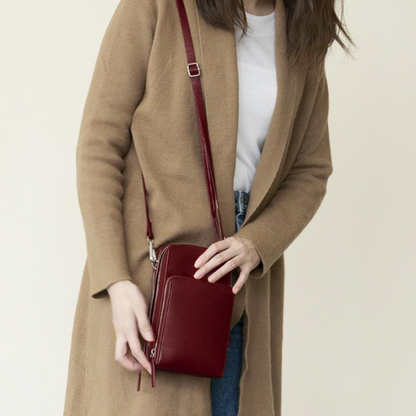Stylish Leather Phone Wallet Bag
