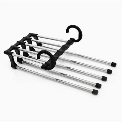 Versatile 5-in-1 Space Saving Rack Hanger