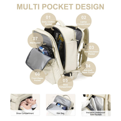 XL Water Resistant Trekking Backpack