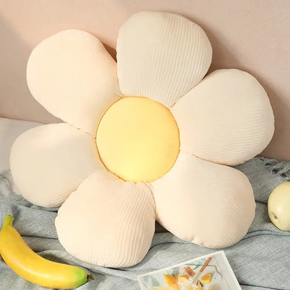 Soft Floral Patterned Chair Cushion