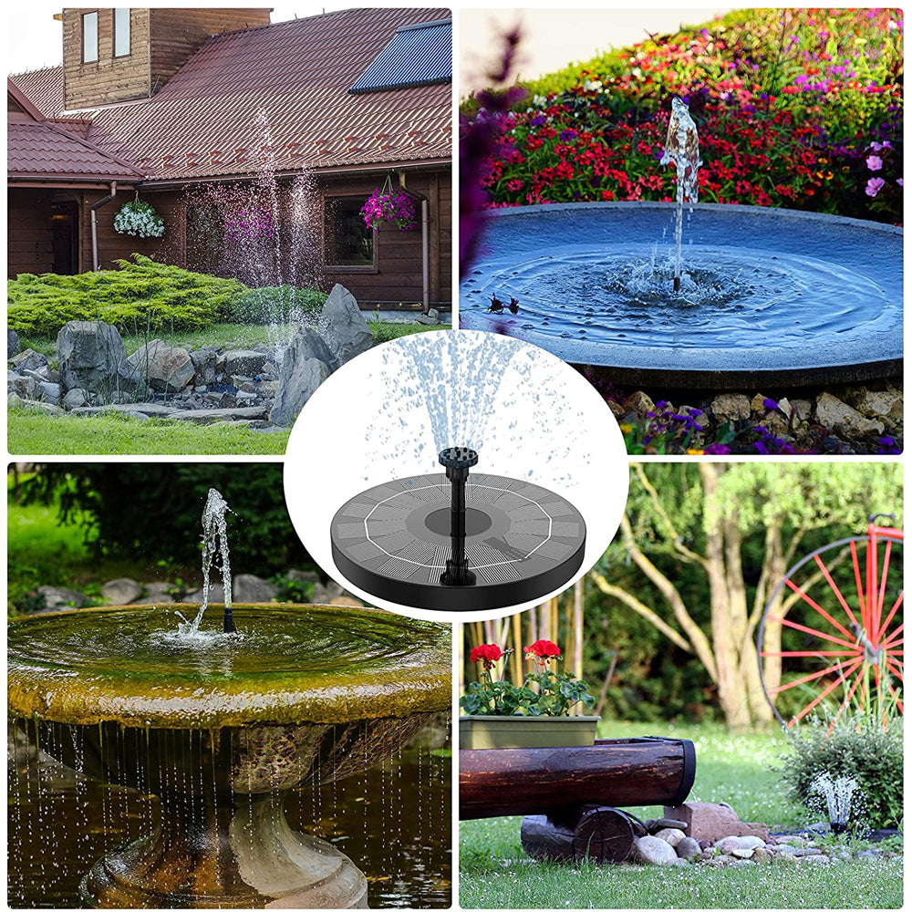 Sunny Solar Powered Bird Fountain