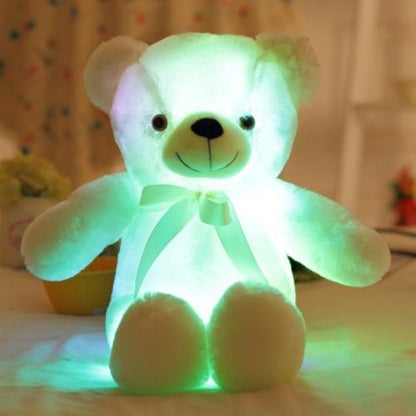 Cute LED Teddy Bear Night Light Toy