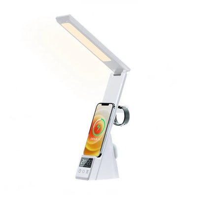 Smart 5-in-1 Desk Lamp with Wireless Charger