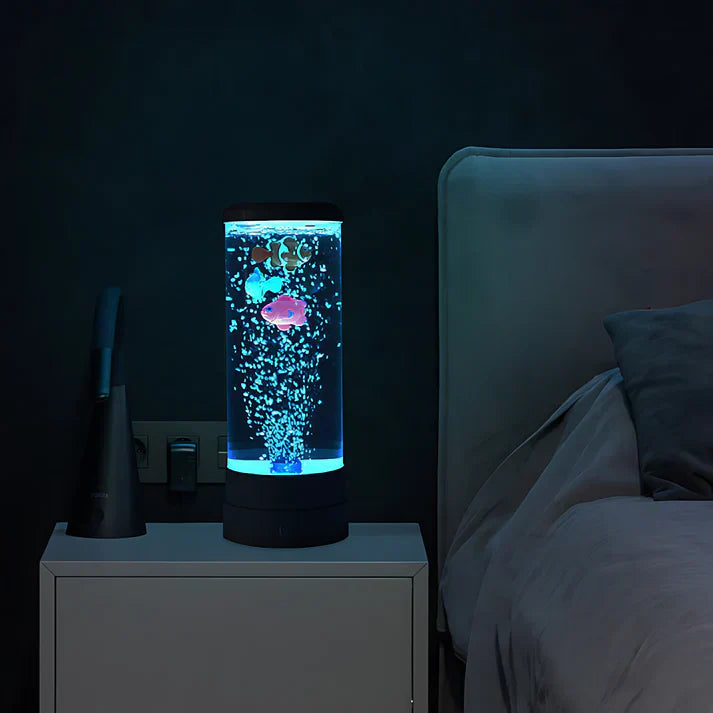 Soothing Ocean Bubble LED Table Lamp