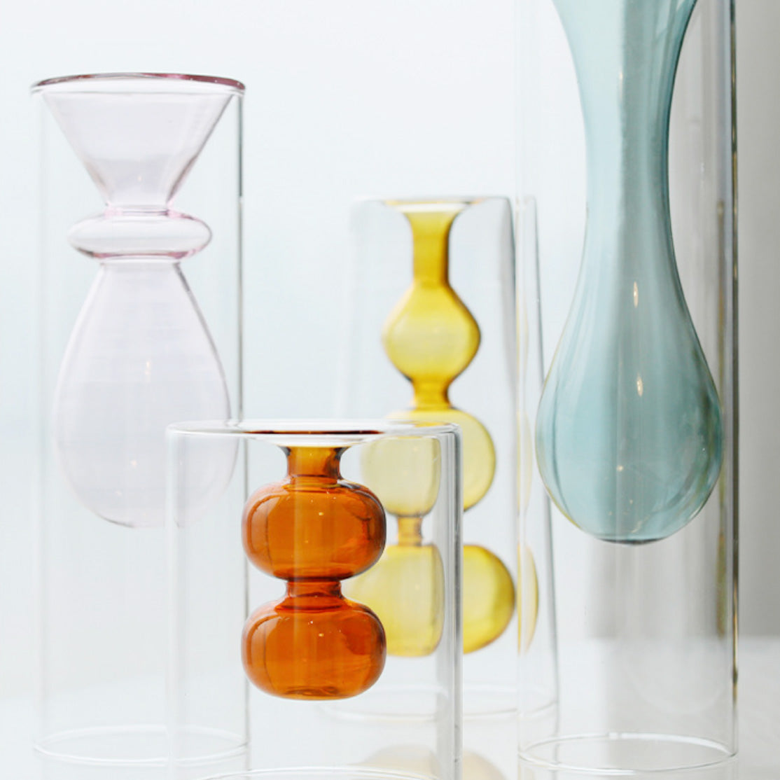 Sparkling Clear Home Vases