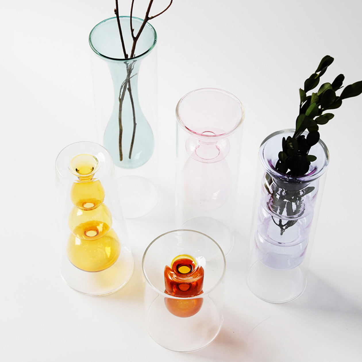 Sparkling Clear Home Vases
