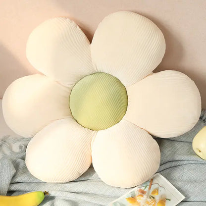 Soft Floral Patterned Chair Cushion