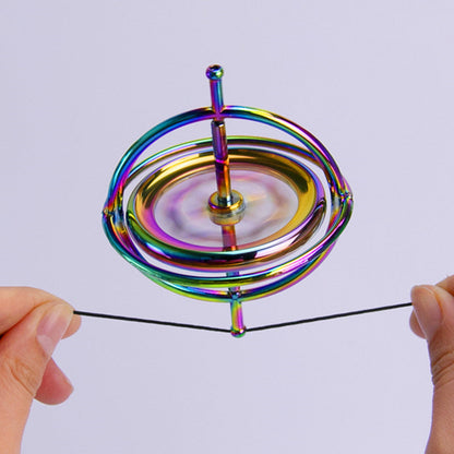 Calming Metal Spinning Balance Gyro Toy