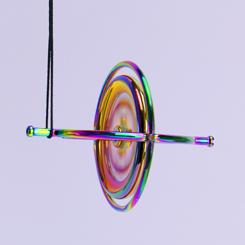 Calming Metal Spinning Balance Gyro Toy