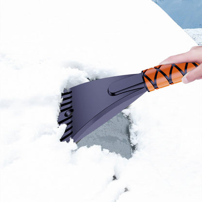 Compact Car Ice Scraper And Deicer Tool