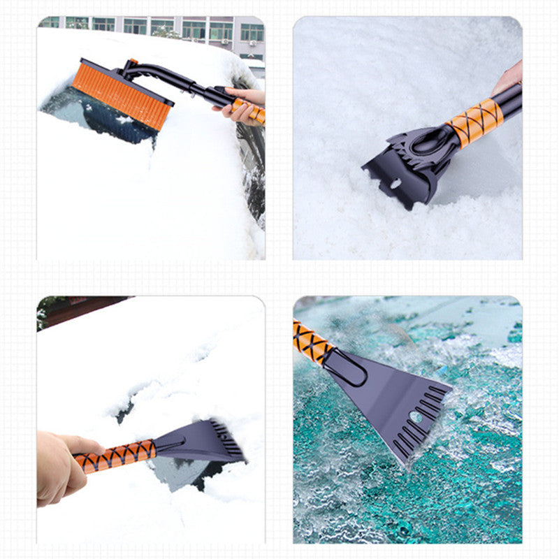 Compact Car Ice Scraper And Deicer Tool