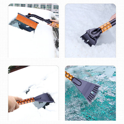 Compact Car Ice Scraper And Deicer Tool