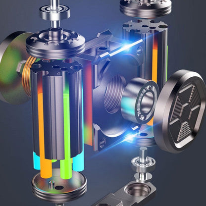 Stress Relief Metal Fidget Spinner Toy