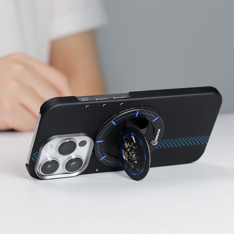 Slim Magnetic Phone Ring Stand Holder