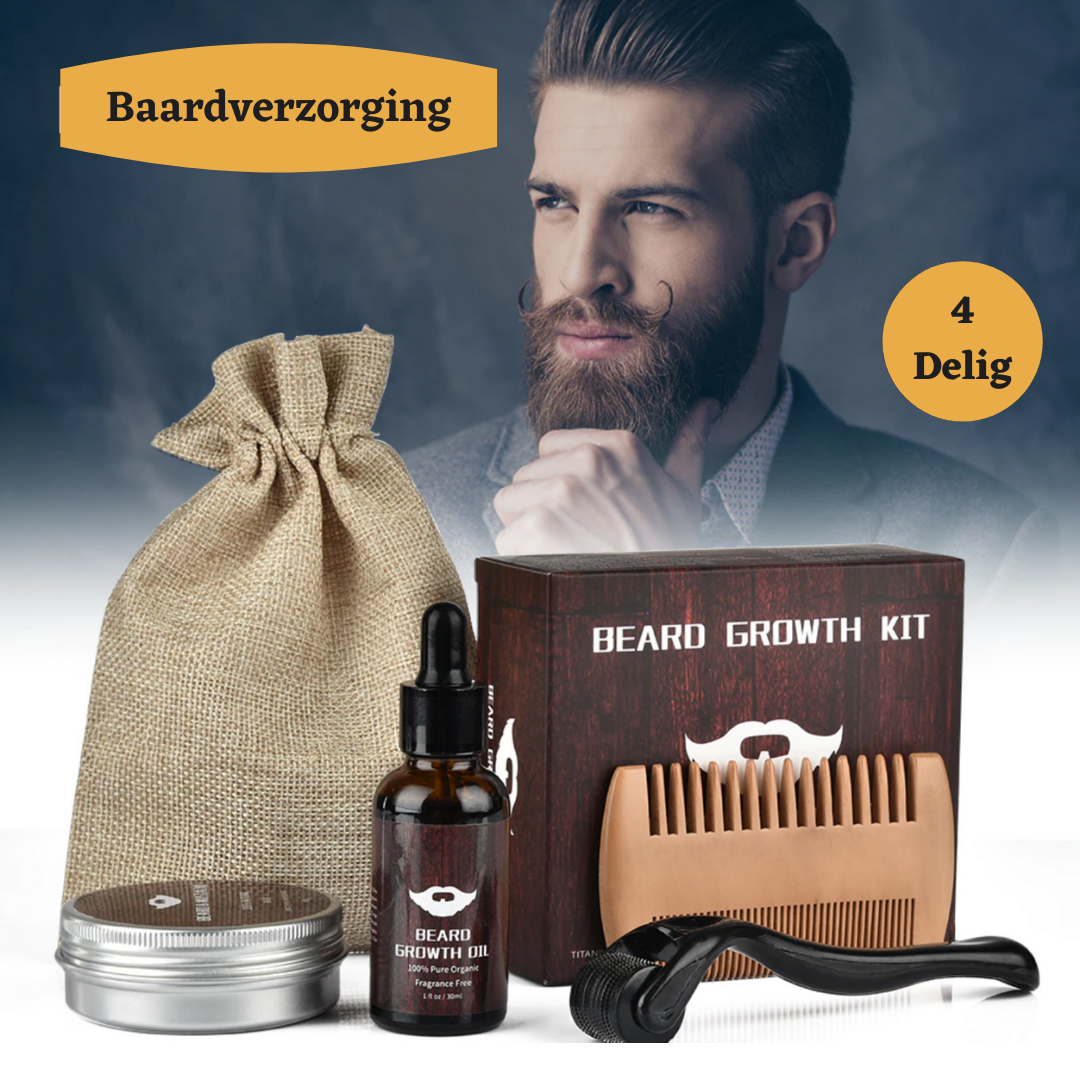 Natural Beard Care Set for Healthy Skin